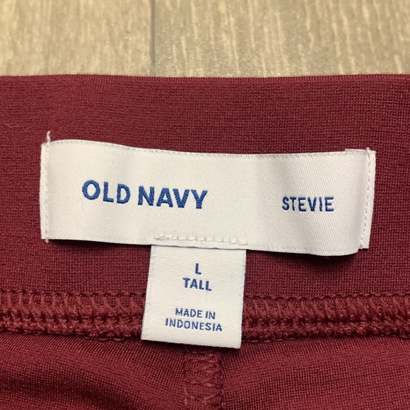 Womens NWOT Old Navy Stevie Suede Trim‎ Skinny Pull On Pants - Picture 6 of 8